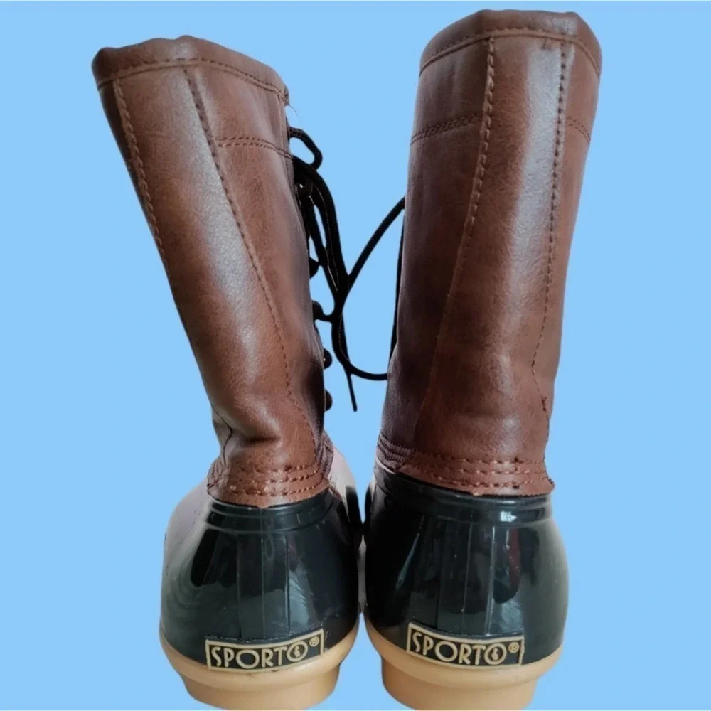 Sporto Dakota women's duck boots size 6m